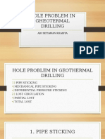 Hole Problem in Gheotermal Drilling