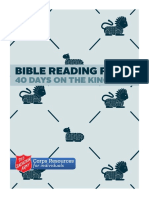 Bible Reading Plan:: 40 Days On The Kingdom