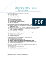 Imunohistochimie - Grile Rezolvate (an III Sem II)