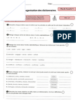 Fiches Vocabulaire