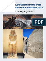 Biblical Foundations For A New Egyptian Chronology