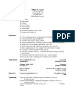 Chertyner 2114 One Stop Resume