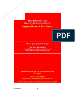Dictionnaire Francais Espagnol PDF | PDF | Dictionnaire | Langues