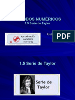  Serie de Taylor