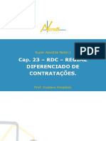 Cap. 23 v 2 RDC Regime Diferenciado de Contratacoes