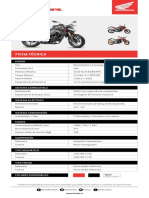 Ficha Tecnica Cb190r