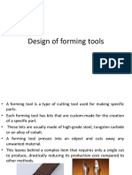 Design of Forming Tools
