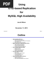 GTID Based Replication For MySQL High Availability 0570