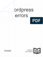 Wordpress Errors