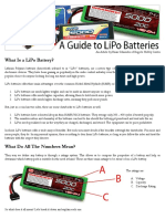 A Guide To LiPo Batteries