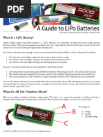 A Guide To LiPo Batteries