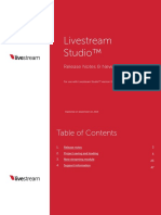 Livestream Studio Release Notes and New Features 3.1.0