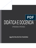 Apresentacao Didatica e Docencia Aprendendo A Profissao PDF
