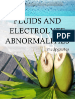 Fluids and Electrolyte Abnormalities Sample