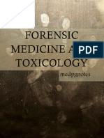 Forensic Medicine and Toxicology Sample