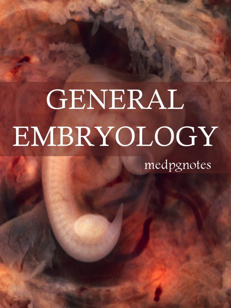 General Embryology Overview | PDF | Meiosis | Animal Anatomy