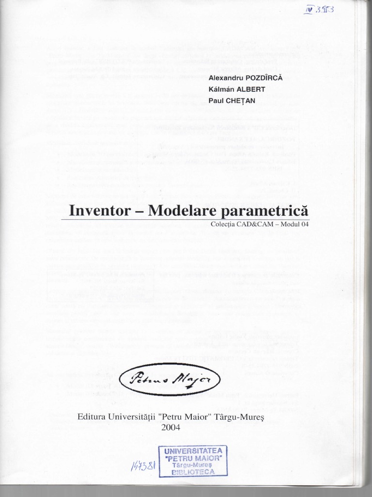 Modelare Parametrica PDF | PDF