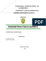 PARAMETROS FÍSICO