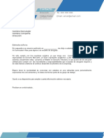 Carta de Presentacion 6