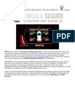 Qué Es El TPMS o Control de Presión de Neumáticos