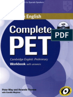 Complete PET Workbook with answers