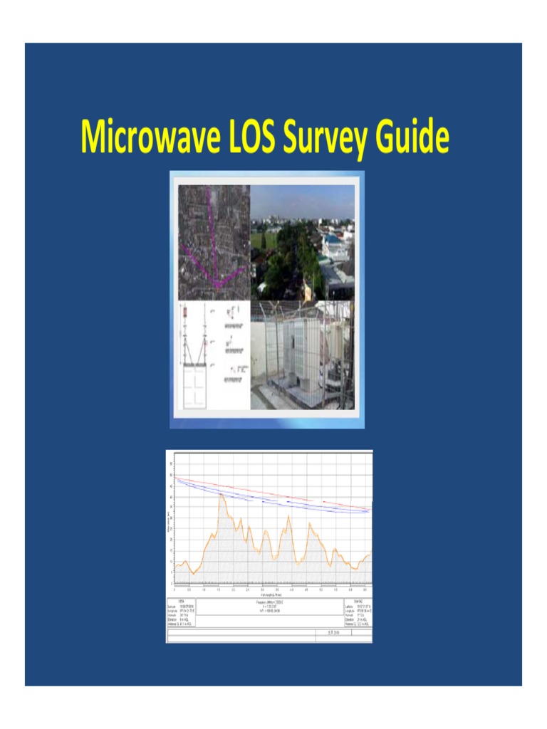 A Comprehensive Guide to Conducting a Microwave LineofSight Survey PDF Map Surveying