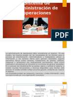 Sistema administración operaciones