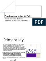 Leyes de Fick y problemas de difusión