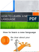 How To Learn English