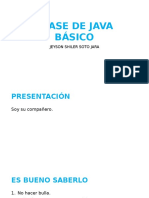 Clase de Java Básico