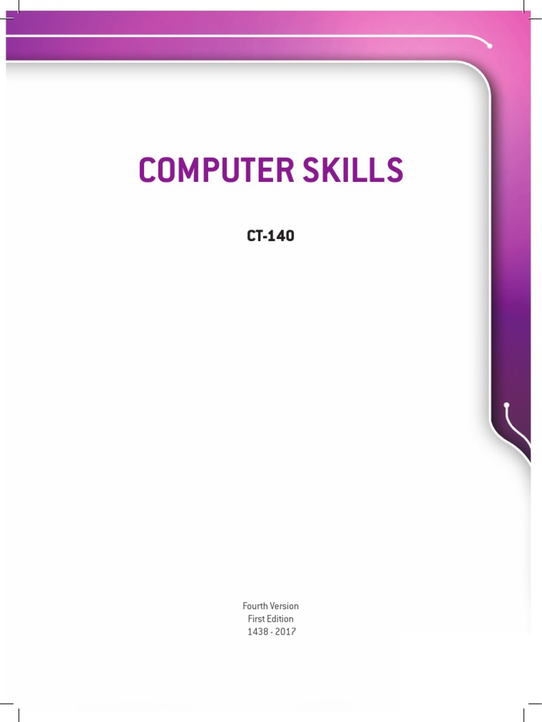 Computer Skills Book 2017 With Highlight | PDF | Windows 7 | Microsoft ...