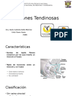 Lesiones Tendinosas