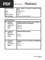 Técnico Em Projetos Mecânicos