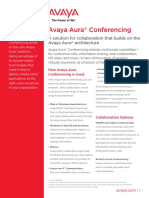 AvayaAuraConferencing Fact Sheet