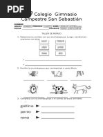 Taller de Repaso Lengua Castellana