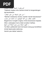 Contoh berita acara