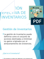 Gestión Efectiva de Inventarios