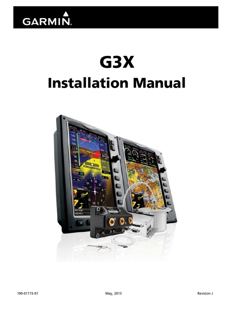 G3X Install Manual Rev J GSU 25 GEA 24 GMU 22 GDU 370 PDF