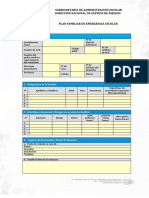 FORMATO Plan Familiar de Emergencia Escolar