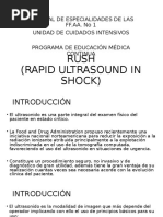 Protocolo RUSH para Shock y Hipotensión | PDF | Ultrasonido médico ...