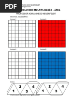 JOGO ENVOLVENDO MULTIPLICAÇÃO - AREA