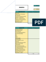 Plantilla de Excel para Contabilidad Domestica