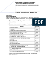 Guia de Creacion de TDC e Indice