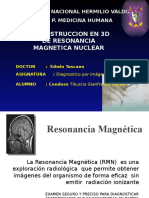 11. Reconstrucción en 3D de La RMN