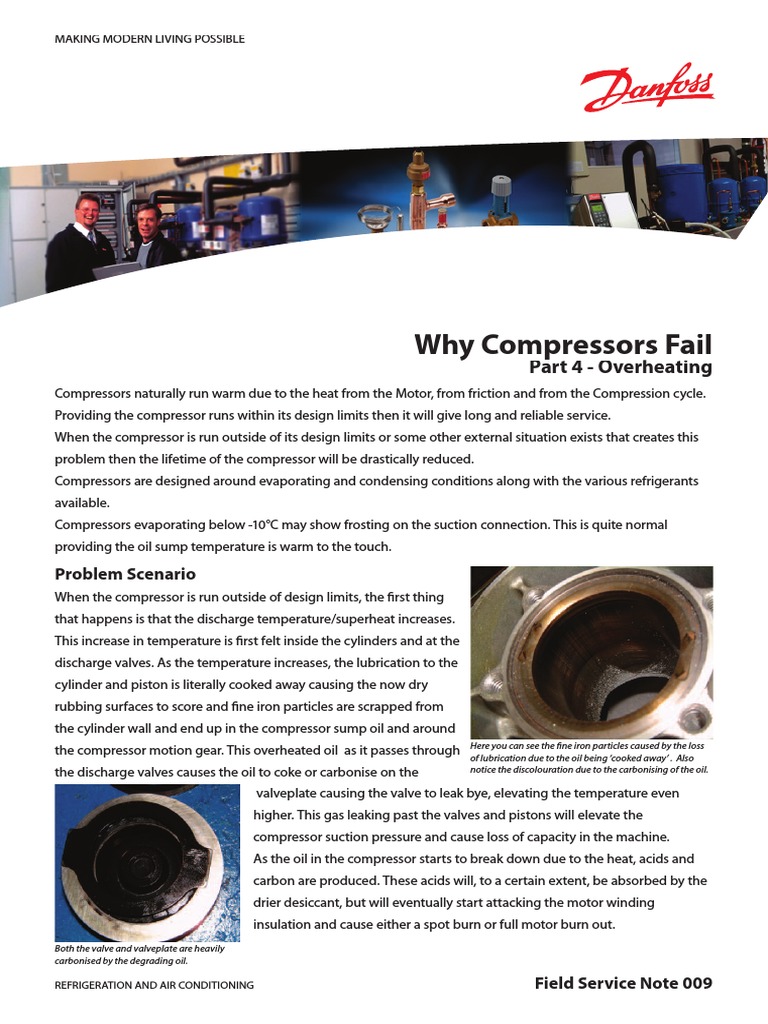 Why Compressors Fail Part 4 - Overheating | Download Free PDF ...