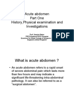 Acute Abdomen