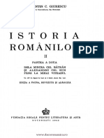Istoria Românilor. Volumul 2