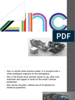 Zinc Metal: Production, Uses, Global Trade and Price Outlook