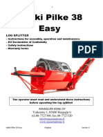 Hakki Pilke Easy 38 Operators Manual Schematics