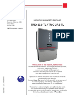 Manual Invertor TRIO 27.6